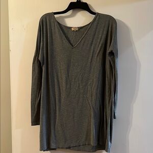 Piko 1988 Gray Long Sleeve Dress